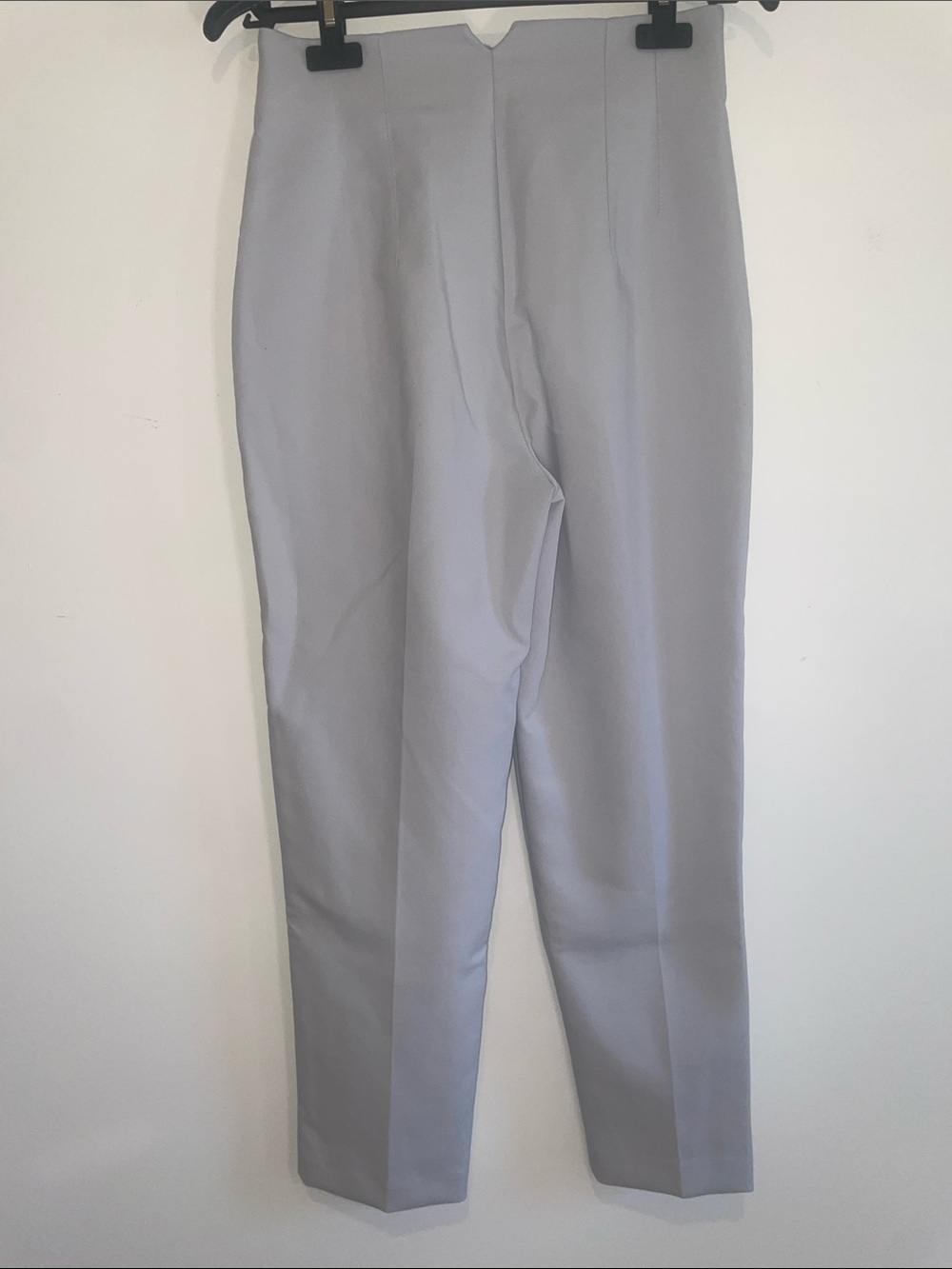 ZARA Pants Light Gray Blue Tailored Women's Trousers - Picture 9 of 9